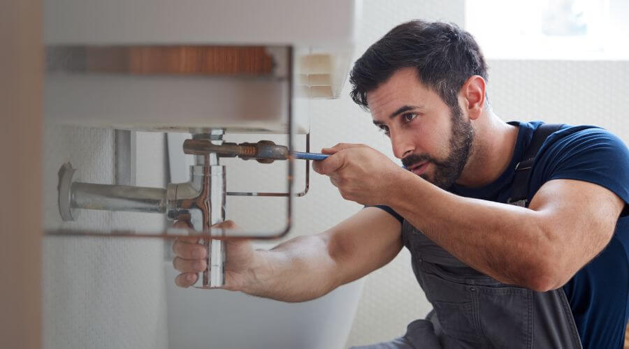 Sink pipe leak repair in Charlottesville, IN